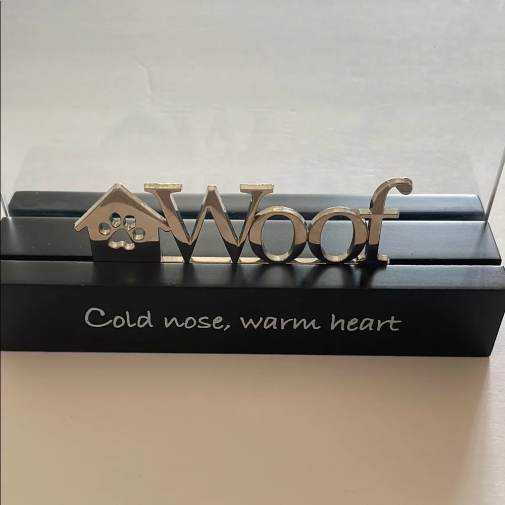 Malden Silver 'Woof' Glass‎ Picture Frame